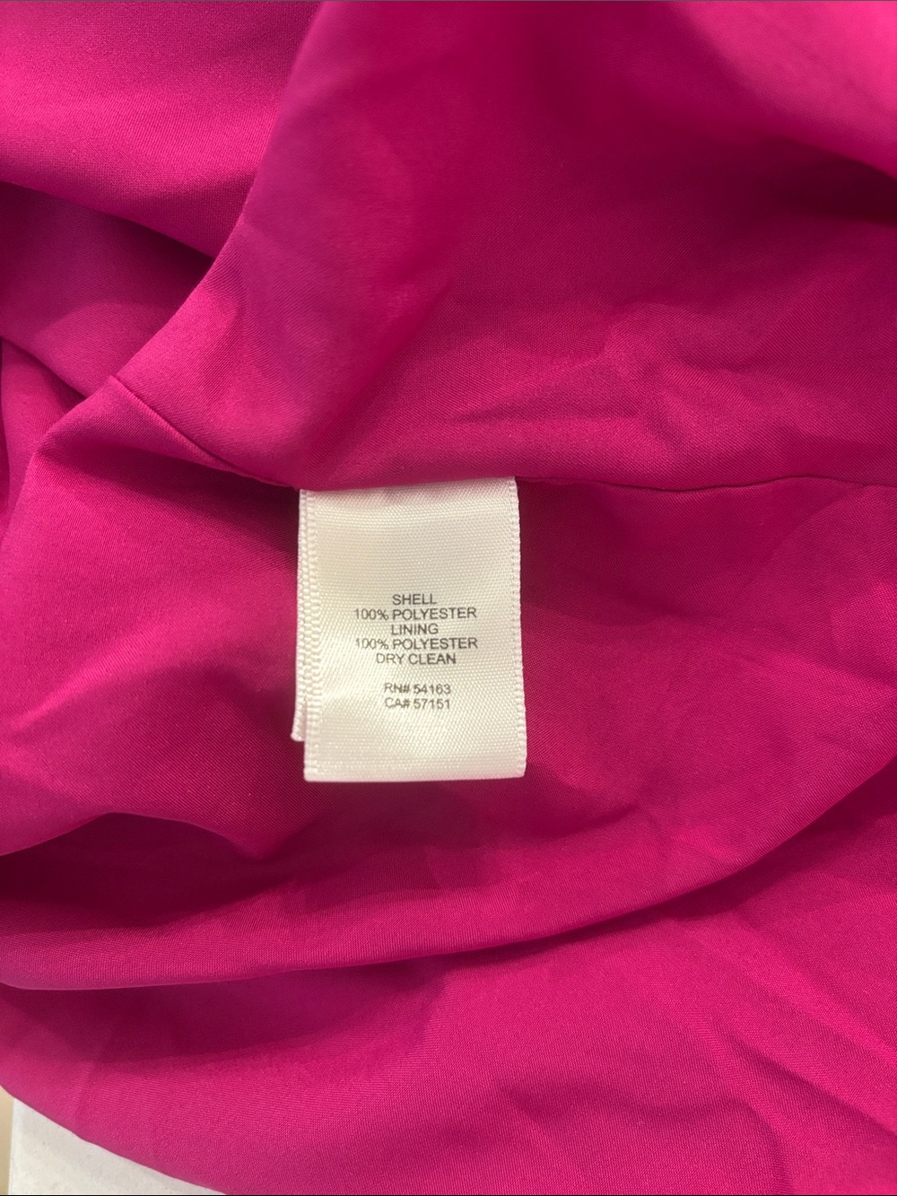 Eliza J Nordstrom Magenta Pink 60s Style Dress Bow Mockneck Size 18 NWT $148 - Picture 6 of 6